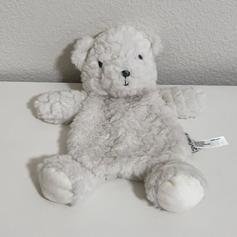 DreamGro Off-White Polar Bear Best Friend Buddy Security Lovey Lovie Baby Toy
